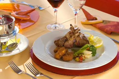 Essen im Hotel oder in der Nähe
