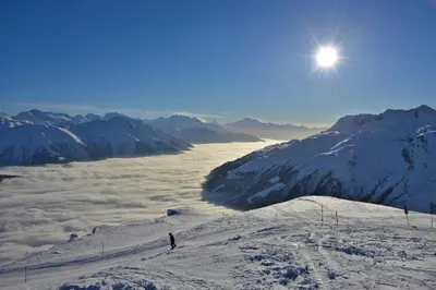 Hotel Bellwald im Winter