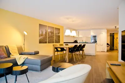 Küche/Küchenzeile in der Unterkunft Apartment Gänseblüemli - GRIWA RENT AG