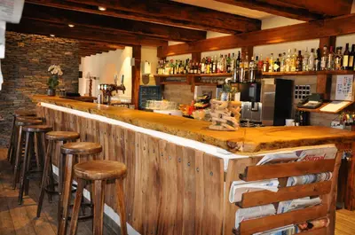 Lounge oder Bar in der Unterkunft Petit Paradis