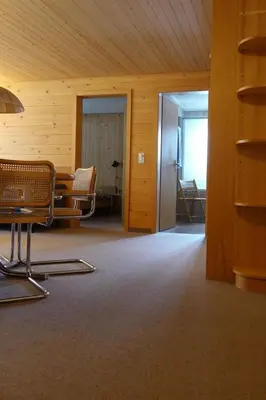 Ein Sitzbereich in der Unterkunft Apartment Kronenplatz 6 # 2 by Interhome
