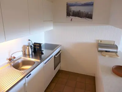 Küche/Küchenzeile in der Unterkunft Apartment Monte Cristo 6 by Interhome