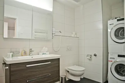 Ein Badezimmer in der Unterkunft Apartment Arnika - GRIWA RENT AG