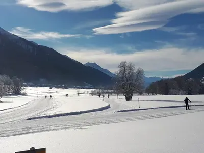 Alpensonne im Winter