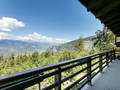 Naturlandschaft in der Nähe des Chalets