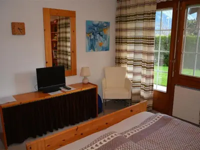 Ein Bett oder Betten in einem Zimmer der Unterkunft Apartment Simmental by Interhome