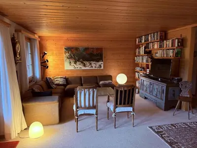 Ein Sitzbereich in der Unterkunft Apartment Fabiana by Interhome