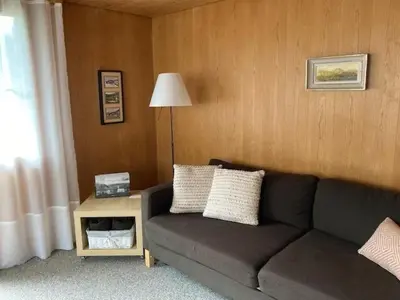 Ein Sitzbereich in der Unterkunft Apartment Chriba by Interhome