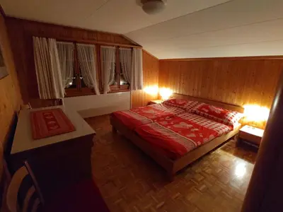 Ein Bett oder Betten in einem Zimmer der Unterkunft Apartment Bärnermutz # 2 by Interhome