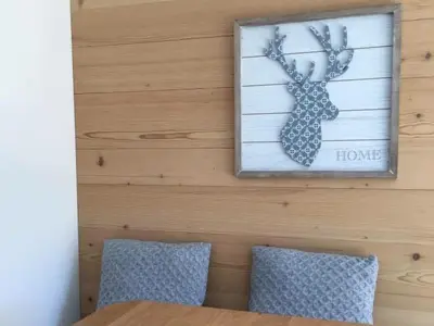 Ein Sitzbereich in der Unterkunft Apartment Turmalin 2- Stock by Interhome