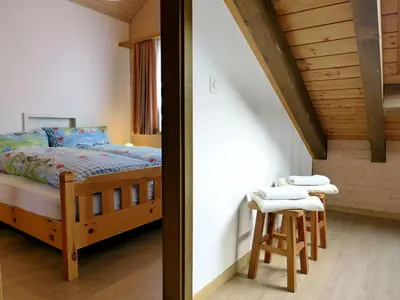 Ein Bett oder Betten in einem Zimmer der Unterkunft Apartment Rehli by Interhome
