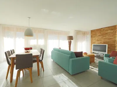 Ein Sitzbereich in der Unterkunft Apartment Susanna by Interhome
