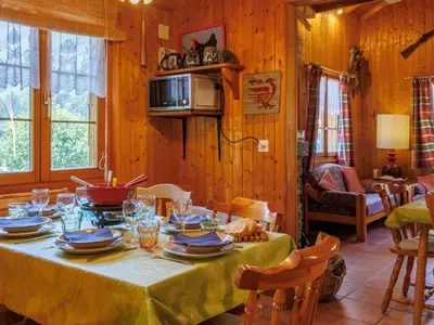 TV/Unterhaltungsangebot in der Unterkunft Chalet Coquelicot by Interhome
