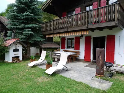 Das Gebäude in dem sich das Chalet befindet