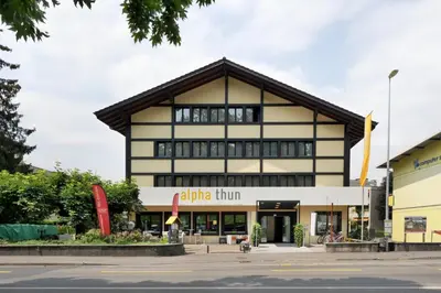 Das Gebäude in dem sich das Hotel befindet