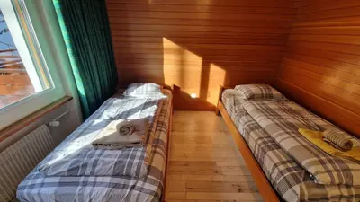 Ein Bett oder Betten in einem Zimmer der Unterkunft L'oree 12