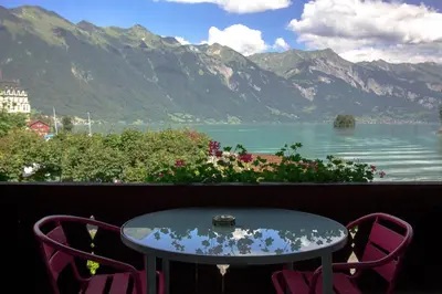 Naturlandschaft in der Nähe des Hostels