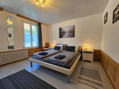 Ein Bett oder Betten in einem Zimmer der Unterkunft Mountain Holiday