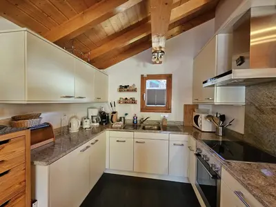 Küche/Küchenzeile in der Unterkunft Chalet Flair