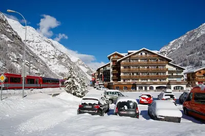Walliserhof im Winter