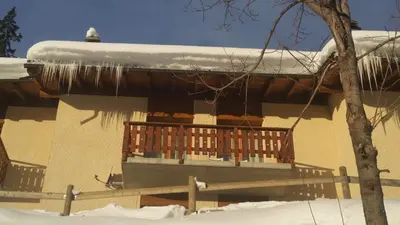 Ein Balkon oder eine Terrasse in der Unterkunft 