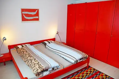 Ein Bett oder Betten in einem Zimmer der Unterkunft Apartment Zermatt - Best Location