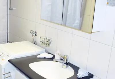 Ein Badezimmer in der Unterkunft Apartment Zermatt - Best Location