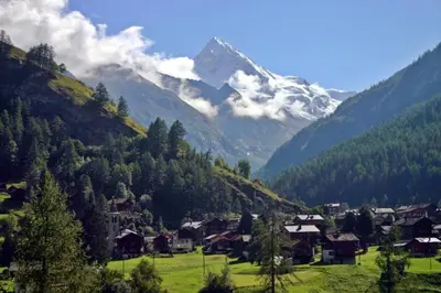 Naturlandschaft in der Nähe des Hotels