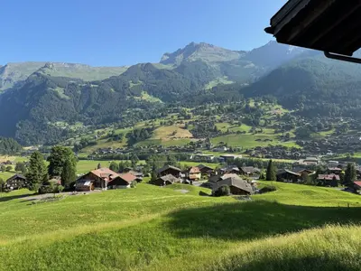 Naturlandschaft in der Nähe des Chalets