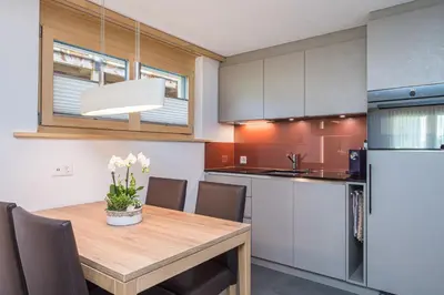Küche/Küchenzeile in der Unterkunft Ferienhaus Felicé