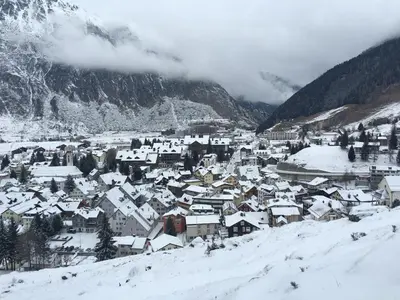 Alpenhotel Schlüssel im Winter