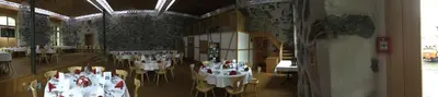 Ein Restaurant oder anderes Speiselokal in der Unterkunft Hotel Hof und Post
