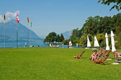 Naturlandschaft in der Nähe des Hotels