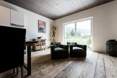 Ein Sitzbereich in der Unterkunft WOO® Loft Resort