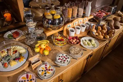 Essen im Hotel oder in der Nähe
