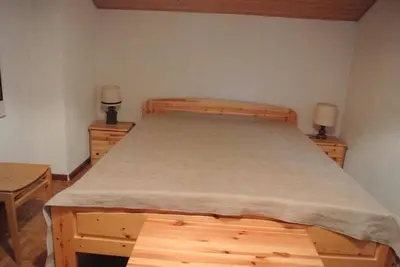 Ein Bett oder Betten in einem Zimmer der Unterkunft Crans Montana Cervin 35
