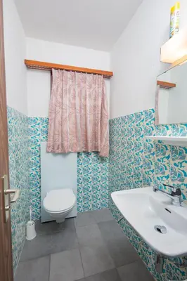 Ein Badezimmer in der Unterkunft Haus City