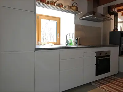 Küche/Küchenzeile in der Unterkunft Rustico 