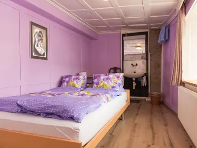 Ein Bett oder Betten in einem Zimmer der Unterkunft Gasthaus Pension zum Turm