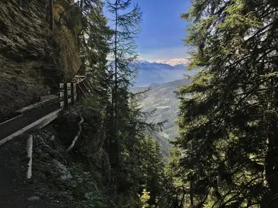 Naturlandschaft in der Nähe der Ferienwohnung