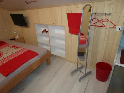 Ein Bett oder Betten in einem Zimmer der Unterkunft postman8 - Bed and Breakfast