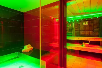 Ein Badezimmer in der Unterkunft Schirle