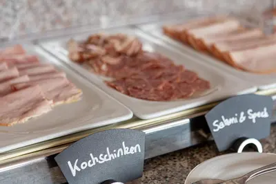Essen im Hotel oder in der Nähe