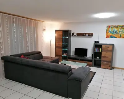 Ein Sitzbereich in der Unterkunft Studio Noyer C