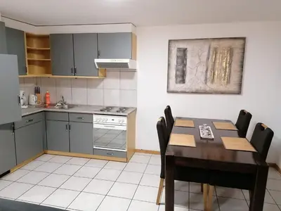 Küche/Küchenzeile in der Unterkunft Studio Noyer C