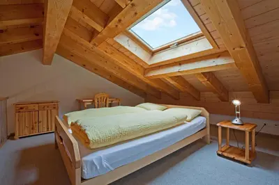 Ein Bett oder Betten in einem Zimmer der Unterkunft Les Naturelles