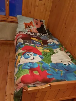 Ein Bett oder Betten in einem Zimmer der Unterkunft Alpen-Sonne