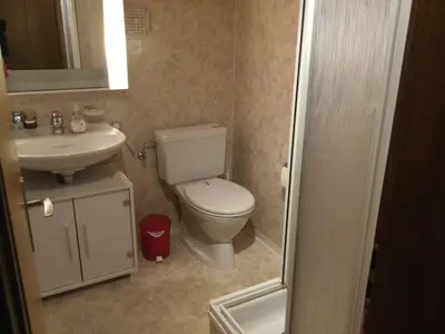 Ein Badezimmer in der Unterkunft Chalet Marder