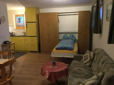 Ein Bett oder Betten in einem Zimmer der Unterkunft Chalet Marder