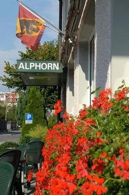 Das Gebäude in dem sich das Hotel befindet